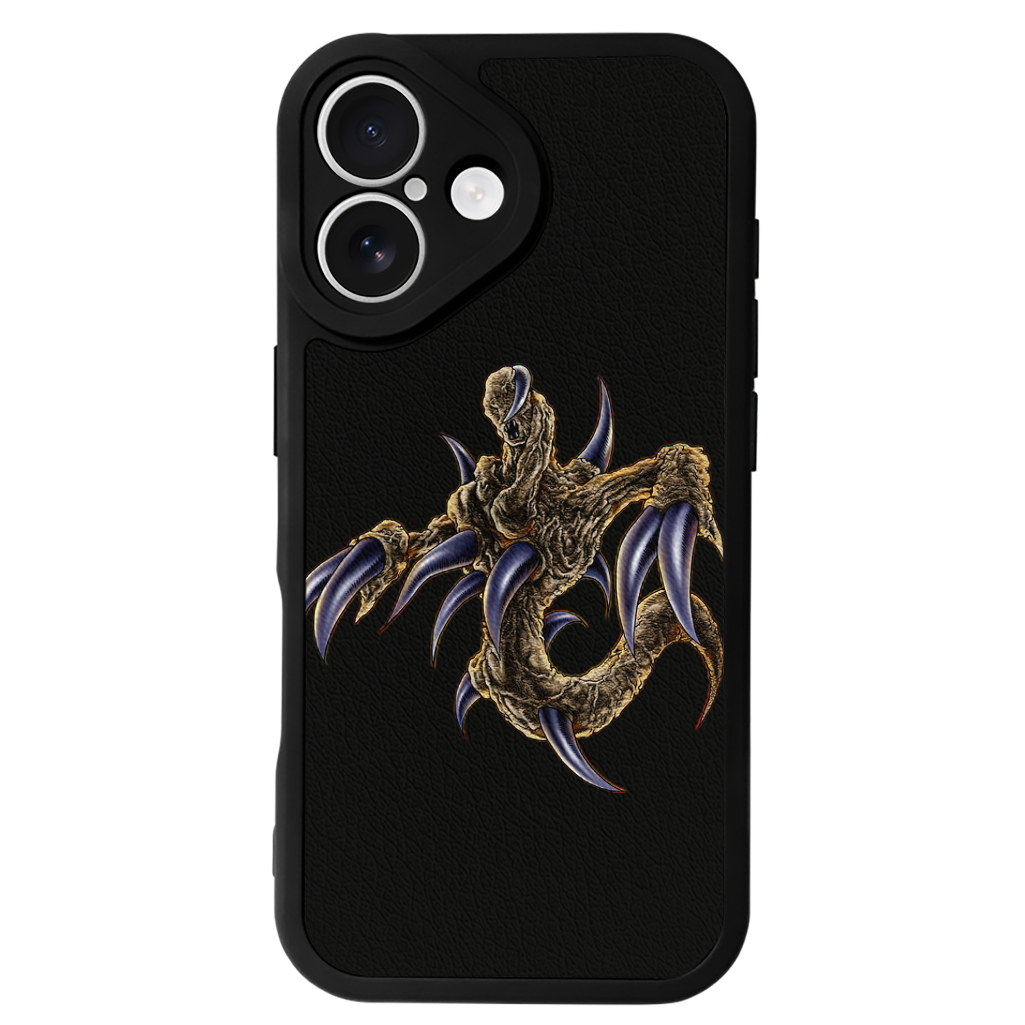 （画像用） 遊☆戯☆王 Yu-Gi-Oh! 【iPhone 16シリーズ対応】シリコンスマホケース（レザー調） 材質：シリコン